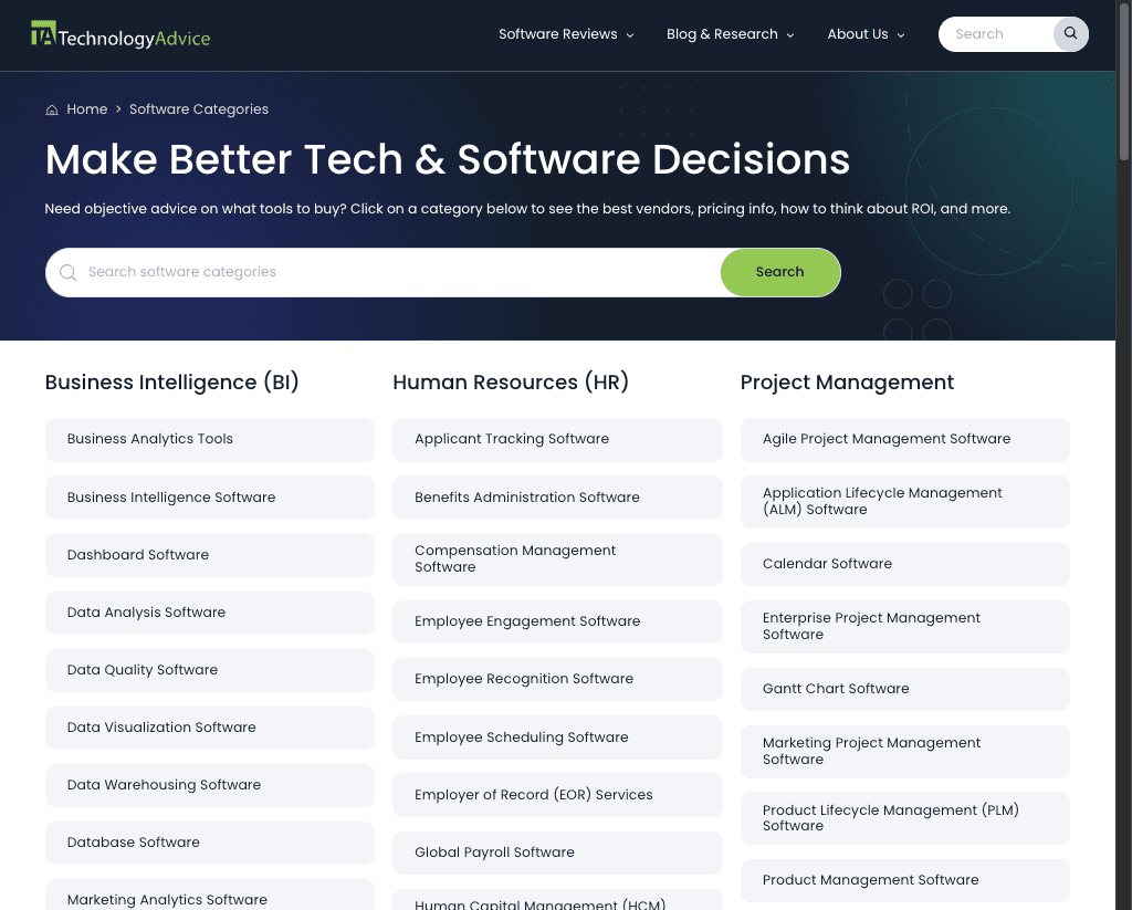 Screenshot of Product Selection Plugin