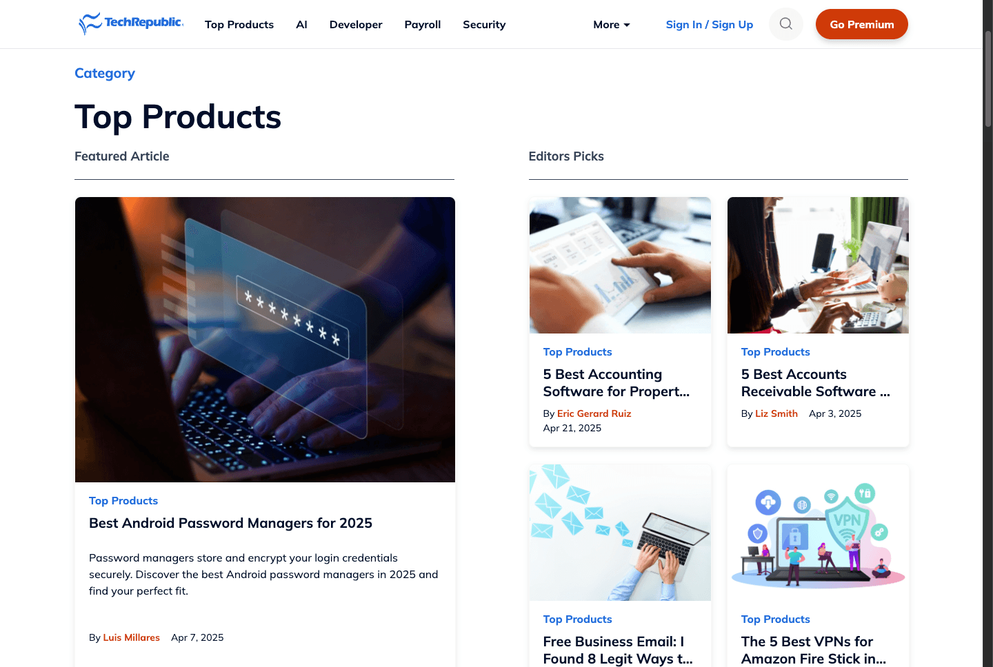www.techrepublic.com topic top products after